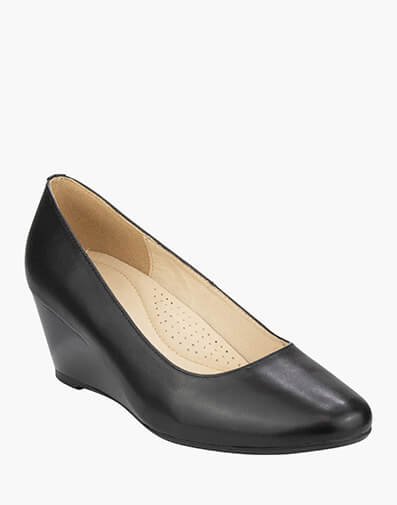 Jour Flex Almond Toe Wedge in BLACK for $199.95