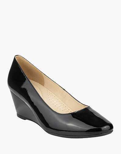 Jour Flex Almond Toe Wedge in MIDNIGHT for $99.80