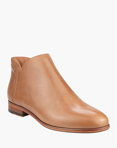 Madeline Plain Toe Zip Boot