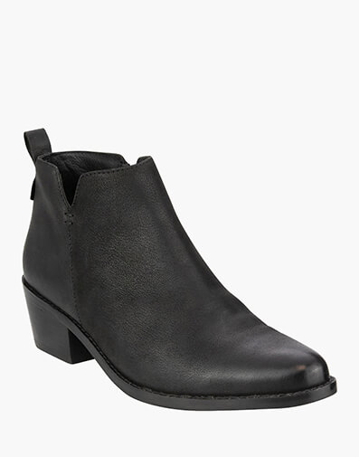 Georgia Almond Toe Ankle Boot in BLACK for $199.95