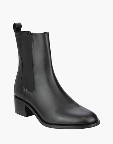 Larissa Plain Toe Chelsea Boot  in BLACK for $209.95