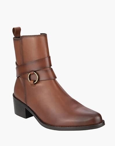 Melissa Almond Toe Zip Boot  in CEDAR for $199.95