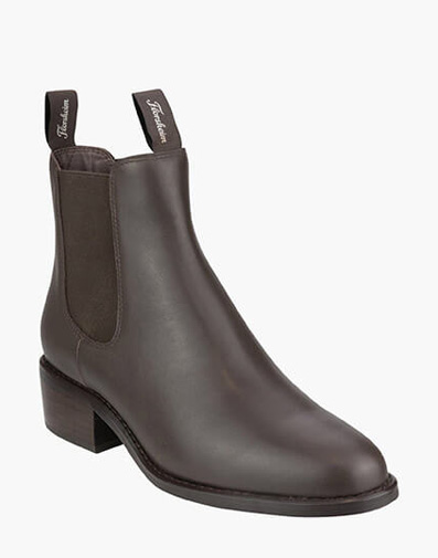Rebecca Plain Toe Chelsea Boot  in BROWN for $269.95