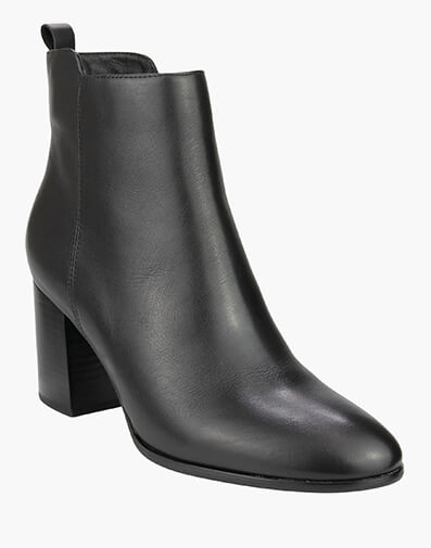 Tilley Plain Toe Ankle Boot BLACK