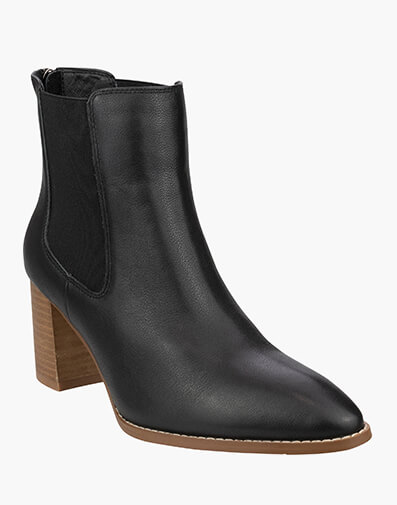 Taylor Plain Toe Ankle Boot BLACK