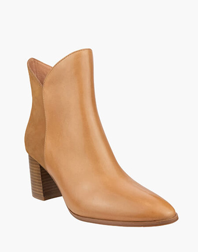 Fiona Plain Toe Ankle Boot