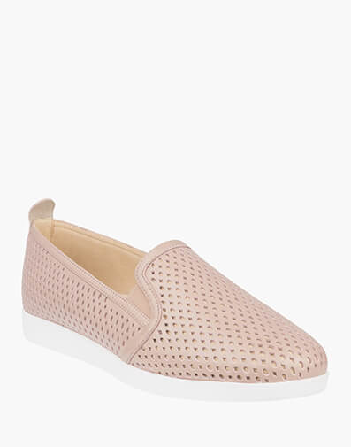 Andres Plain Toe Slip On in BLUSH for $98.80