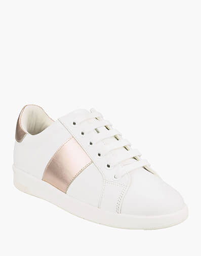 Crossover  Lace To Toe Sneaker in ROSE GOLD for $125.96