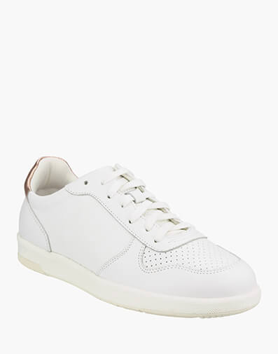 Crossover Perf Lace To Toe Sneaker  in WHITE for $199.95