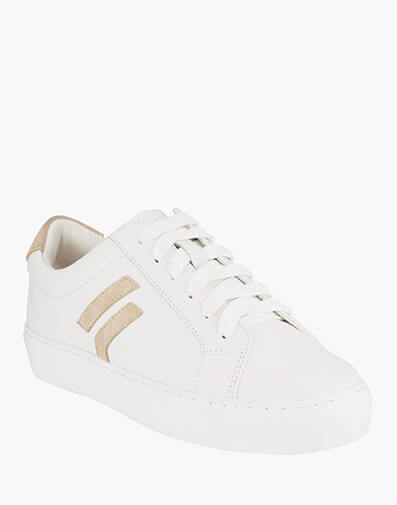 Sutton Lace To Toe Sneaker in WHITE for $199.95