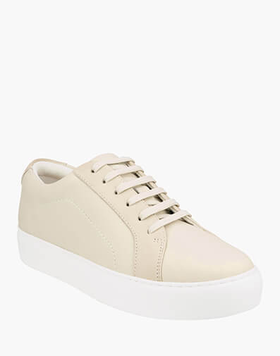 Sadie Lace To Toe Sneaker  in STONE for $149.95