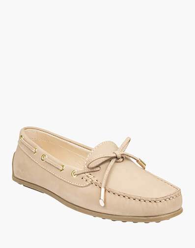 Aspe Moc Toe Loafer in NUDE for $139.95