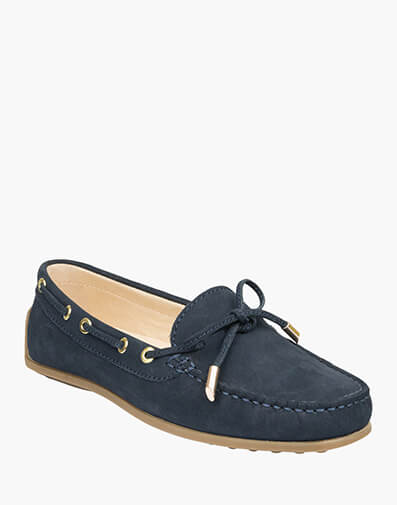 Aspe Moc Toe Loafer NAVY