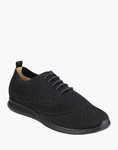 Nina Wingtip Sneaker in NERO for $159.95
