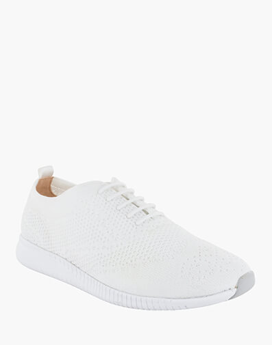 Nina Wingtip Sneaker in WHITE for $159.95