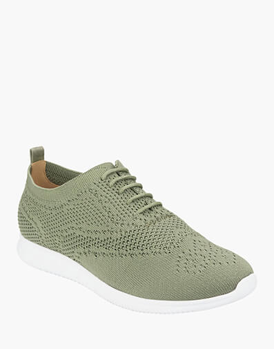 Nina Wingtip Sneaker in KHAKI for $119.80