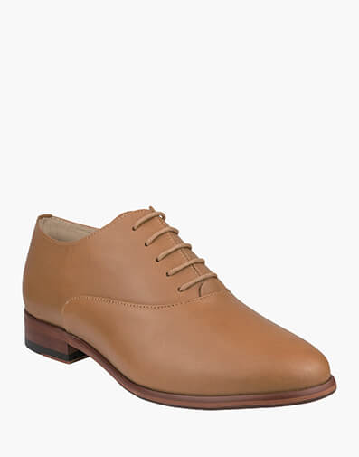 Flex Oxford Plain Toe Oxford in COGNAC for $129.80