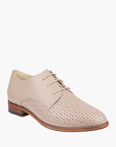 Flex Perf  Plain Toe Derby  in BLUSH for $128.80