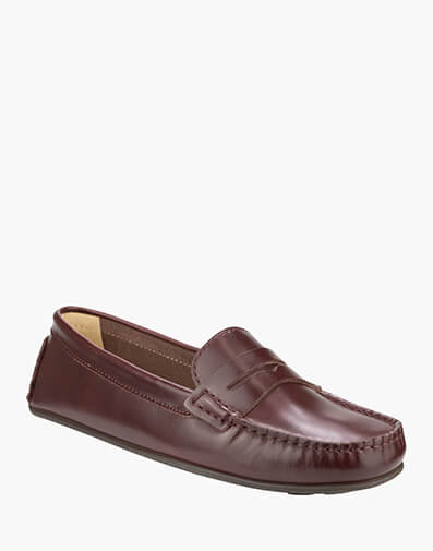 Penny Moc Toe Slip On in BURGUNDY for $98.80