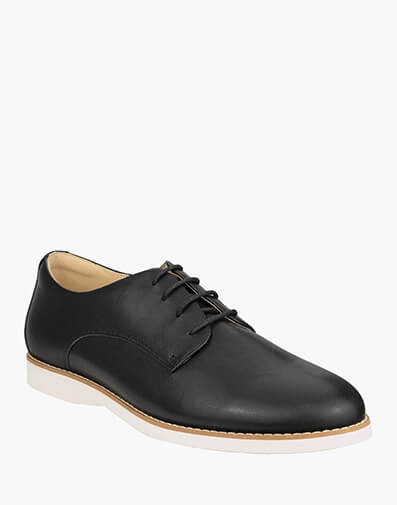 Easy Flex 4H Derby Plain Toe Derby in BLACK for $99.80