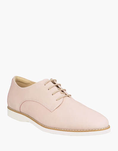 Easy Flex 4H Derby Plain Toe Derby in BLUSH for $99.80