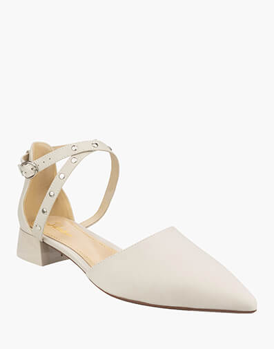 Adelle Point Toe Block Heel