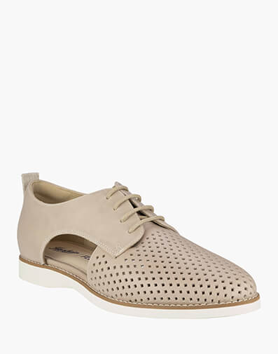 Easy Flex Perf Perf Derby Lace Up in TAUPE for $209.95