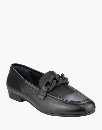 Shona Moc Toe Loafer BLACK