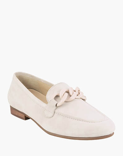 Shona Moc Toe Loafer in BONE for $189.95