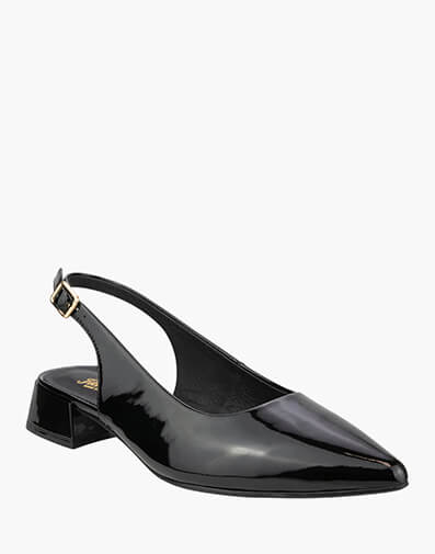 Addison Point Toe Slingback Block Heel in MIDNIGHT for $209.95