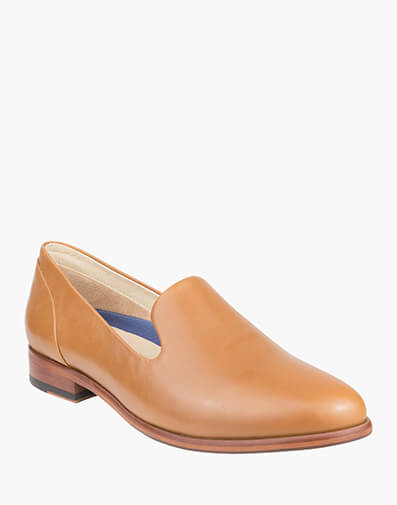 Flex Slip On Plain Toe Slip On in COGNAC for $109.80